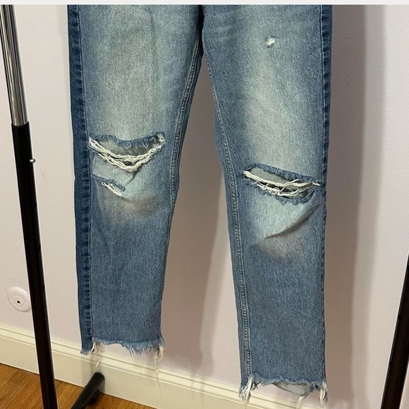 Straight fit two toned jeans - Picture 4 of 5